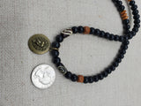 Lion Necklace Charm Pendant Beaded Wooden Jewelry Handmade Men Gift Ideas