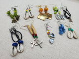Women Earrings Whole Bulk Handmade Jewelry Boho Ethnic Afrocentric Beaded Set of 10