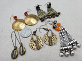 Boho Earrings Women Jewelry Set of 5