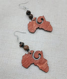 Africa Earrings Beaded Jewelry Wooden
