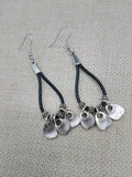 Silver Earrings Dangle Women Jewelry Statement Drop