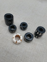 Locs Hair Jewelry Set of 6 Accessories Large Dread Beads Men Women Black Owned Business Brown Cream Twist Braids