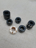 Locs Hair Jewelry Set of 6 Accessories Large Dread Beads Men Women Black Owned Business Brown Cream Twist Braids