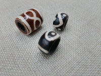 Loc Jewelry Hair Accessories Dread Beads Locs Men Women Black Owned Business Brown Cream Twist Braids Set of 3