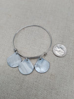 Mother of Pearl Jewelry Set Necklace Earrings Bracelet Set Gift Women Adjustable