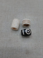 Large Dread Beads Accessories Locs Men Women Black Owned Business Brown Cream