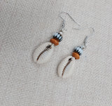 Small Cowrie Earring Beaded Women Boho Jewelry