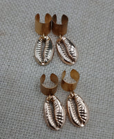 Locs Jewelry Gold Tone Cowrie Dreadlocks Accessories Twist Braids