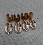Locs Jewelry Gold Tone Cowrie Dreadlocks Accessories Twist Braids