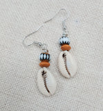 Small Cowrie Earring Beaded Women Boho Jewelry