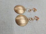 Women Jewelry Set Necklace Earrings Handmade Statement Gift Gold Tone Cowrie Bohemian Minimalist