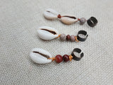 Locs Hair Jewelry Dreadlocks Twist Braids Accessories Cowrie Beads Antique Copper Handmade Men Women Set of 8