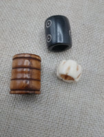 Big Dreadlock Beads Hair Accessories Large Locs Men Women Set of 3 Gift Ideas Locs Twist Braids