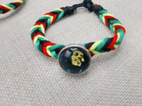 Rasta Snap Bracelets Handmade African Jewelry Animal Bracelets Unisex