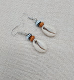 Small Cowrie Earring Beaded Women Boho Jewelry