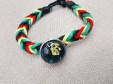 Rasta Snap Bracelets Handmade African Jewelry Animal Bracelets Unisex
