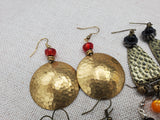 Boho Earrings Women Jewelry Set of 5