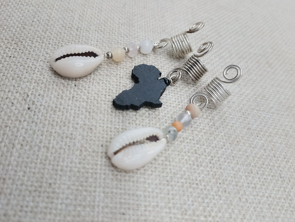 Hair Accessories Dreadlocks Dangle Beaded African Ethnic Stone Twist Dreads Locs