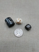 Large Dread Beads Accessories Locs Men Women Black Owned Business Hair Jewelry Twist Braids