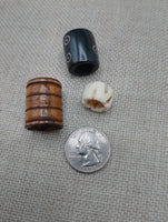 Big Dreadlock Beads Hair Accessories Large Locs Men Women Set of 3 Gift Ideas Locs Twist Braids
