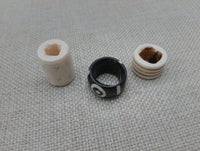 Large Dread Beads Accessories Locs Men Women Black Owned Business Brown Cream
