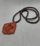 Men Necklace Wood Beaded Egyptian King Pharaoh Jewelry Gift Statement