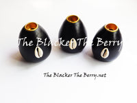 African Candle Holders Black Cowrie Ethnic The Blacker The Berry®