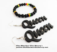 Rasta Bracelet Beaded Jewelry Set Women Teen Girls