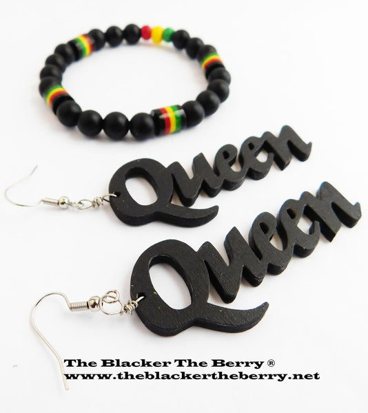 Rasta Bracelet Beaded Jewelry Set Women Teen Girls