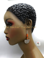 Women Earrings Ethnic Tribal Silver Women Black Owned