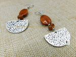 Women Earrings Ethnic Tribal Silver Women Black Owned