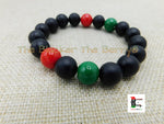 RBG Bracelet Pan African Jewelry Women Men Handmade Stretch Black Owned