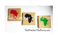 African Wall Art RBG Pan African The Blacker The Berry®