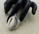 Silver Cowrie Ring Women Size 7.5 Fashion Ring Jewelry