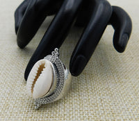 Silver Cowrie Ring Women Size 8.5 Fashion Ring Jewelry