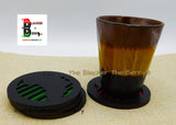 Africa Coasters RBG Home Decor Wooden Large Gift Ideas for Him African Dining Table Setting Set of 4