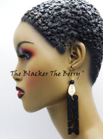 Sexy Earrings Black Jewelry Women Handmade The Blacker The Berry®