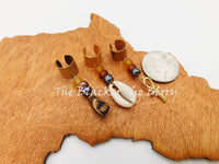 Hair Jewelry Ethnic Fist Accessories Cowrie Ankh Beaded Handmade