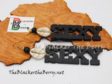 Sexy Earrings Black Jewelry Women Handmade The Blacker The Berry®