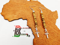 Ankh Earrings Long Ethnic Women Earrings The Blacker The Berry®