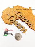 Queen Earrings Wooden Hand Painted The Blacker The Berry®