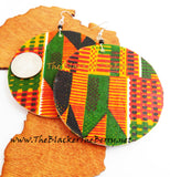 Kente Earrings African Jewelry Women