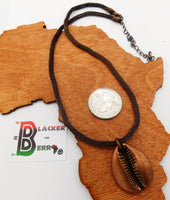 Cowrie Necklace Copper Jewelry Adjustable