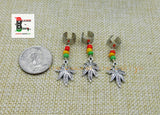 Hair Jewelry Silver Accessories Dread Locs Cannabis