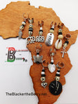 Wholesale Set Hair Accessories Set Ethnic Beaded Handmade The Blacker The Berry