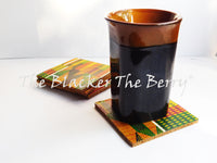 African Coasters Set of 4  Kitchen Home Decor