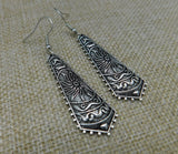 Ethnic Earring Antique Silver Women Fashion Jewelry Gift Ideas