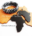 African Ankara Bracelet Black White Teen Jewelry Ethnic The Blacker The Berry®