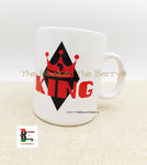 African King Mug Large 20 ounces Fathers Day Gift Ideas for Him Handmade