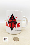 African King Mug Large 20 ounces Fathers Day Gift Ideas for Him Handmade